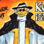 Frank Zander Original Aquarell "Kurt ist mit Dir" 2018 Unikat / handsigniert 24 x 32 cm