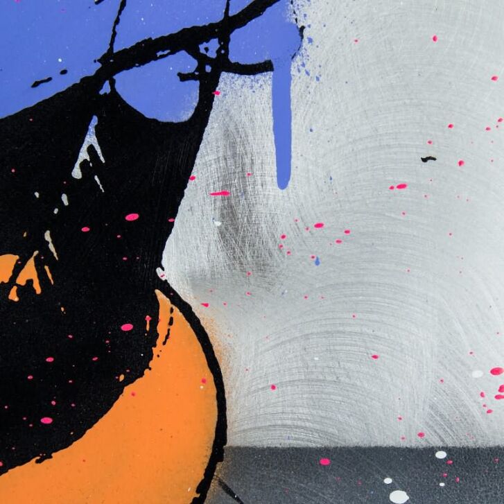 Michel Friess Pop Art "Lovespray" 2018 handsigniert