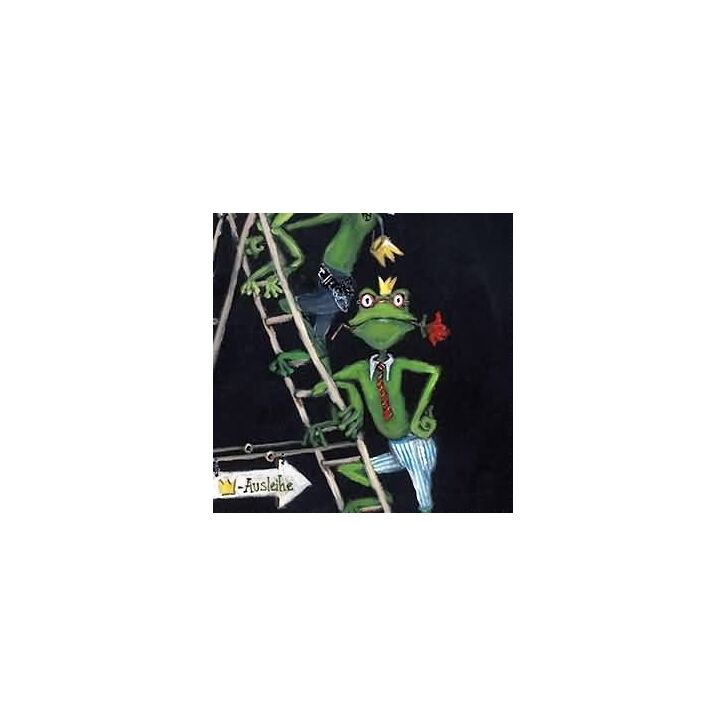 Barbara Freundlieb "Prinzessin - ist auch kein Traumjob" Giclée Druck auf Leinwand 80 x 100 cm