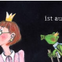 Barbara Freundlieb "Prinzessin - ist auch kein Traumjob" Giclée Druck auf Leinwand 80 x 100 cm