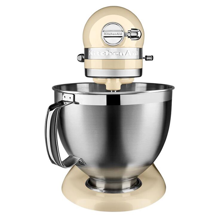 KitchenAid Artisan 4,8 Liter KSM185 Sallys Spar-Set mit Gemüseschneider & Fleischwolf - CREME