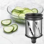 KitchenAid Artisan 4,8 Liter KSM185 Sallys Spar-Set mit Gemüseschneider & Fleischwolf - GUSSEISEN SCHWARZ