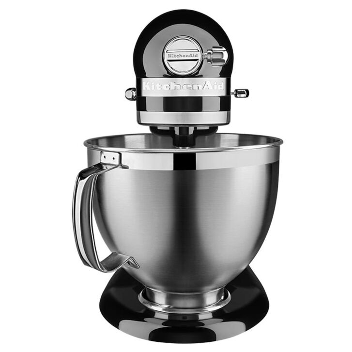 KitchenAid Artisan 4,8 Liter KSM185 Sallys Spar-Set mit Gemüseschneider & Fleischwolf - ONYX SCHWARZ