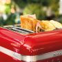 KitchenAid ARTISAN 4-Scheiben Toaster mit Sandwichzange 5KMT4205ECA - LIEBESAPFEL ROT