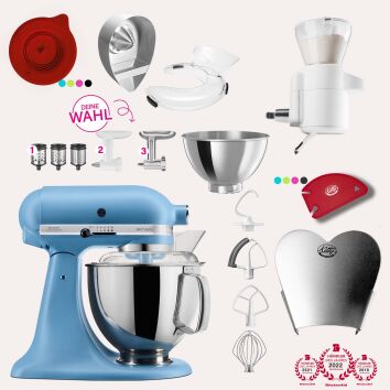 KitchenAid Artisan 4,8 Liter KSM175 Spar-Set mit Sieb mit...