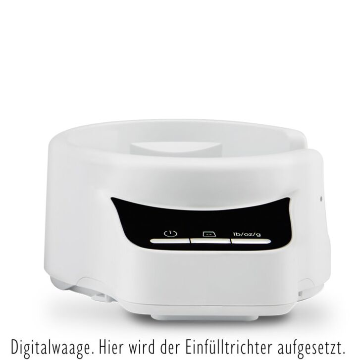 KitchenAid Artisan 4,8 Liter KSM185 Sallys Spar-Set mit Sieb mit digitaler Waage & Fleischwolf - EMPIRE ROT