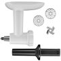 KitchenAid Artisan 4,8 Liter KSM185 Sallys Spar-Set mit Sieb mit digitaler Waage & Fleischwolf - EMPIRE ROT