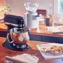 KitchenAid Artisan 4,8 Liter KSM185 Sallys Spar-Set mit Sieb mit digitaler Waage & Fleischwolf - EMPIRE ROT