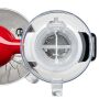 KitchenAid Artisan 4,8 Liter KSM185 Sallys Spar-Set mit Sieb mit digitaler Waage & Fleischwolf - EMPIRE ROT