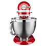 KitchenAid Artisan 4,8 Liter KSM185 Sallys Spar-Set mit Sieb mit digitaler Waage & Fleischwolf - EMPIRE ROT