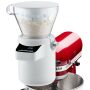 KitchenAid Artisan 4,8 Liter KSM185 Sallys Spar-Set mit Sieb mit digitaler Waage & Fleischwolf - EMPIRE ROT