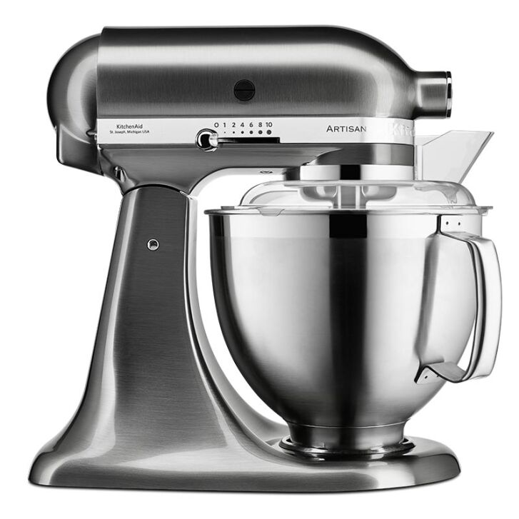 KitchenAid Artisan 4,8 Liter Küchenmaschine Modell KSM185 - GEBÜRSTETES METALL