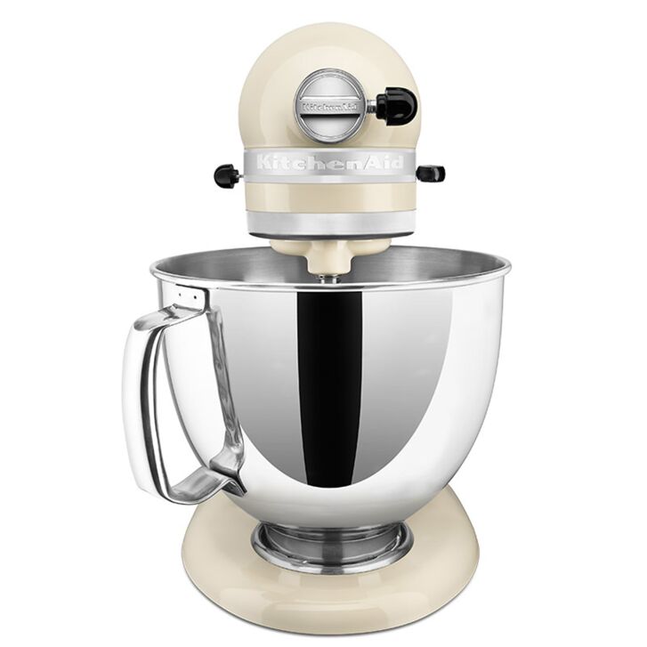 KitchenAid Artisan 4,8 Liter KSM175 Sallys Spar-Set mit Food Processor & Fleischwolf - CREME