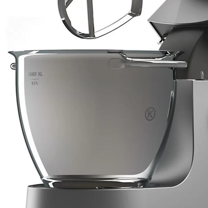 KAT811SS - Edelstahl Rührschüssel für Chef XL Titanium und Chef XL Elite - Kenwood original Zubehör