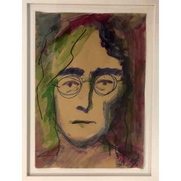 Francis Fulton-Smith "John Lennon" Mischtechnik...