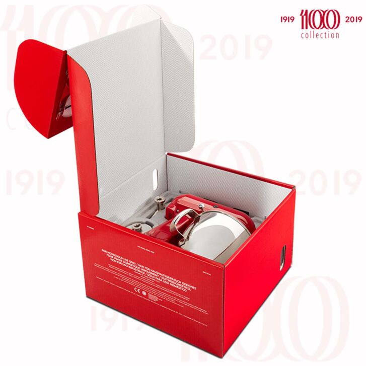 Limited 100 Collection Queen of Hearts: 4,8 Liter Artisan Küchenmaschine PASSION RED