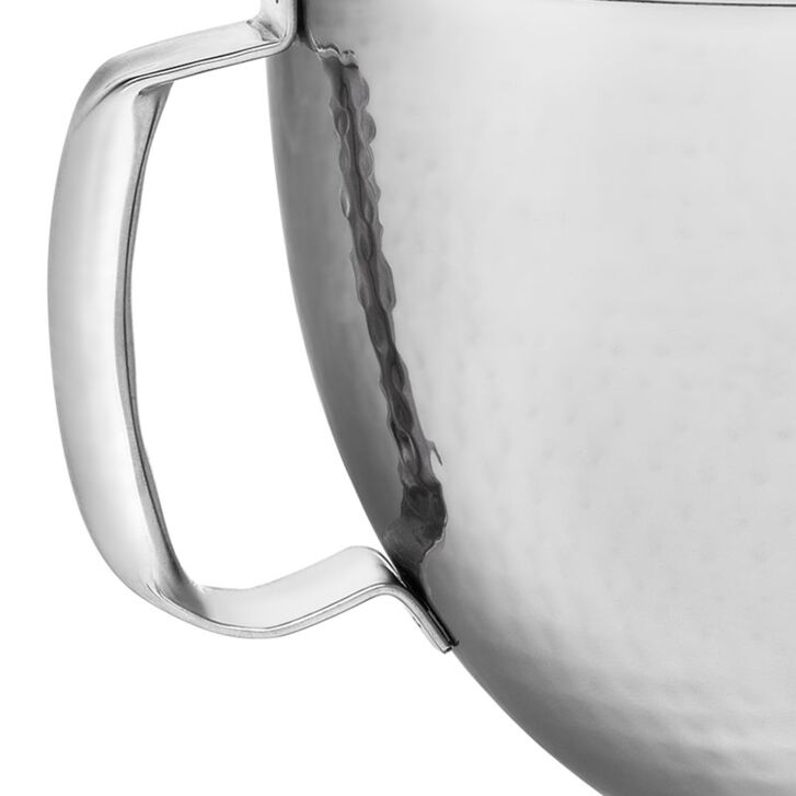 KitchenAid Rührschüssel Edelstahl gehämmert 4,8 Liter