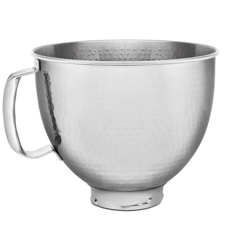 KitchenAid Rührschüssel Edelstahl gehämmert 4,8 Liter