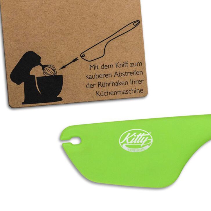 2 in 1 Teigschaber Limette - Kitty Professional