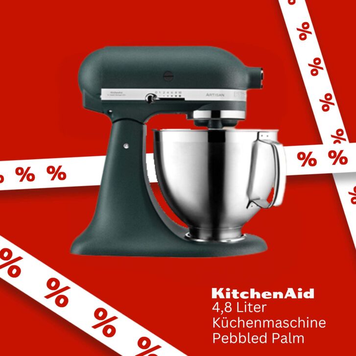 KitchenAid Artisan 4,8 Liter Küchenmaschine Modell KSM185 - PEBBLED PALM / PALMENSTRAND