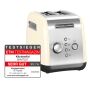 KitchenAid 2-Scheiben Toaster 5KMT221EAC - CREME