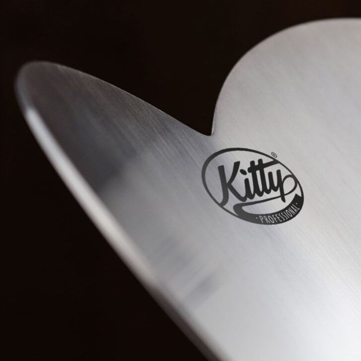 Kitty Professional Profi Edelstahl-Einfüllhilfe Herzschütte