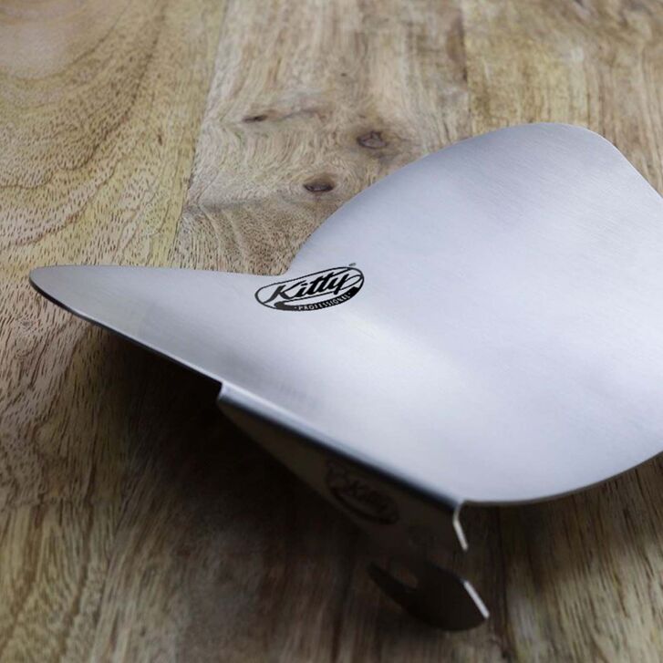 Kitty Professional Profi Edelstahl-Einfüllhilfe Herzschütte