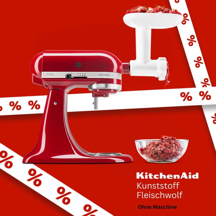 KitchenAid Fleischwolf 5KSMFGA - Neues Modell!
