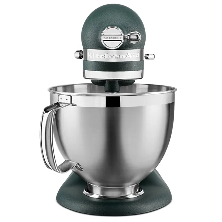 KitchenAid Artisan 4,8 Liter KSM185 Sallys Spar-Set Pasta Deluxe mit 5-teiligem Nudelwalzen-Set & Fleischwolf - PEBBLED PALM / PALMENSTRAND