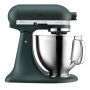 KitchenAid Artisan 4,8 Liter KSM185 Sallys Spar-Set Pasta Deluxe mit 5-teiligem Nudelwalzen-Set & Fleischwolf - PEBBLED PALM / PALMENSTRAND