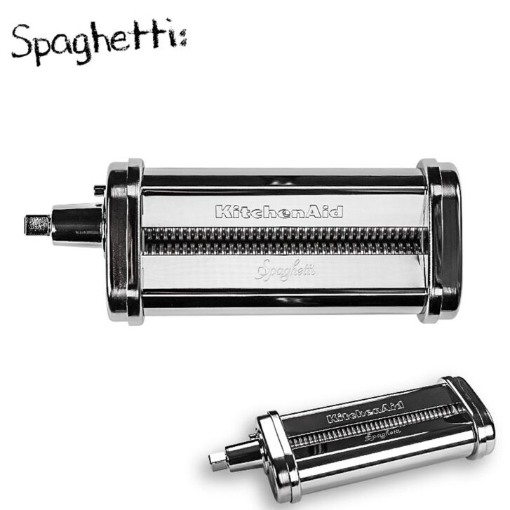 KitchenAid Artisan 4,8 Liter KSM175 Sallys Spar-Set Pasta Deluxe mit 5-teiligem Nudelwalzen-Set & Fleischwolf - VINTAGE BLUE