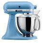 KitchenAid Artisan 4,8 Liter KSM175 Sallys Spar-Set Pasta Deluxe mit 5-teiligem Nudelwalzen-Set & Fleischwolf - VINTAGE BLUE