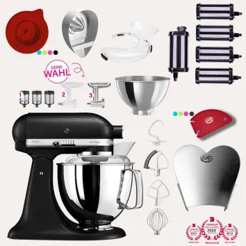 KitchenAid Artisan 4,8 Liter KSM175 Sallys Spar-Set Pasta...
