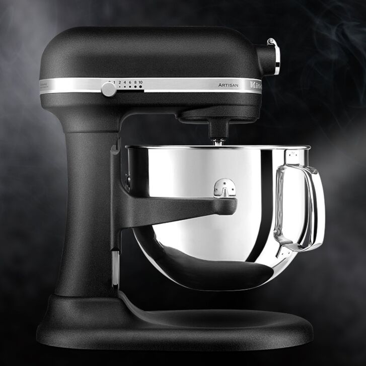 KitchenAid LIMITED BLACK EDITION: Artisan 6,9 Liter Gusseisen Schwarz