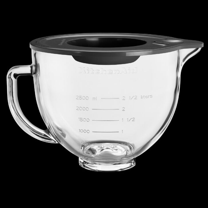 Original Zubehör KitchenAid Glasschüssel mit 4,8 L Inhalt 5KSM5GB NEU