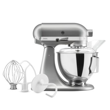 KitchenAid Küchenmaschine 4,3 Liter - Kontur Silber