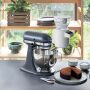 KitchenAid Küchenmaschine 4,3L Modell KSM95 - KONTUR SILBER