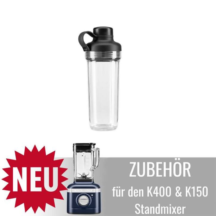 Zubehör für KitchenAid Artisan K400 & K150 Standmixer: 500ml Trinkbecher BPA-frei KSB2032PJA