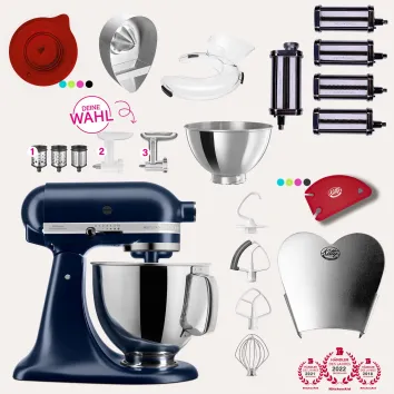 KitchenAid Artisan 4,8 Liter KSM175 Sallys Spar-Set Pasta...