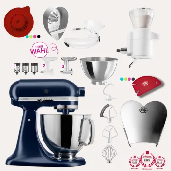KitchenAid Artisan 4,8 Liter KSM175 Sallys Spar-Set mit...
