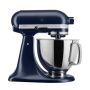 KitchenAid Artisan 4,8 Liter KSM175 Sallys Spar-Set mit Sieb mit digitaler Waage & Fleischwolf - TINTENBLAU