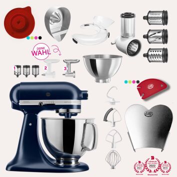 KitchenAid Artisan 4,8 Liter KSM175 Spar-Set mit...