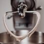 Kitty Professional Profi Edelstahl-Flachrührer Schmetterling kompatibel mit KitchenAid Mini