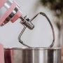 Kitty Professional Profi Edelstahl-Flachrührer Schmetterling kompatibel mit KitchenAid Mini