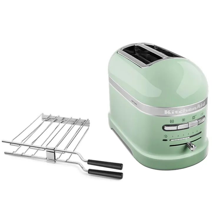 KitchenAid ARTISAN 2-Scheiben Toaster mit 1 Sandwichzange 5KMT2204EPT - PISTAZIE