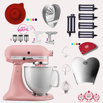 KitchenAid Artisan 4,8 Liter KSM156 Spar-Set Pasta Deluxe...