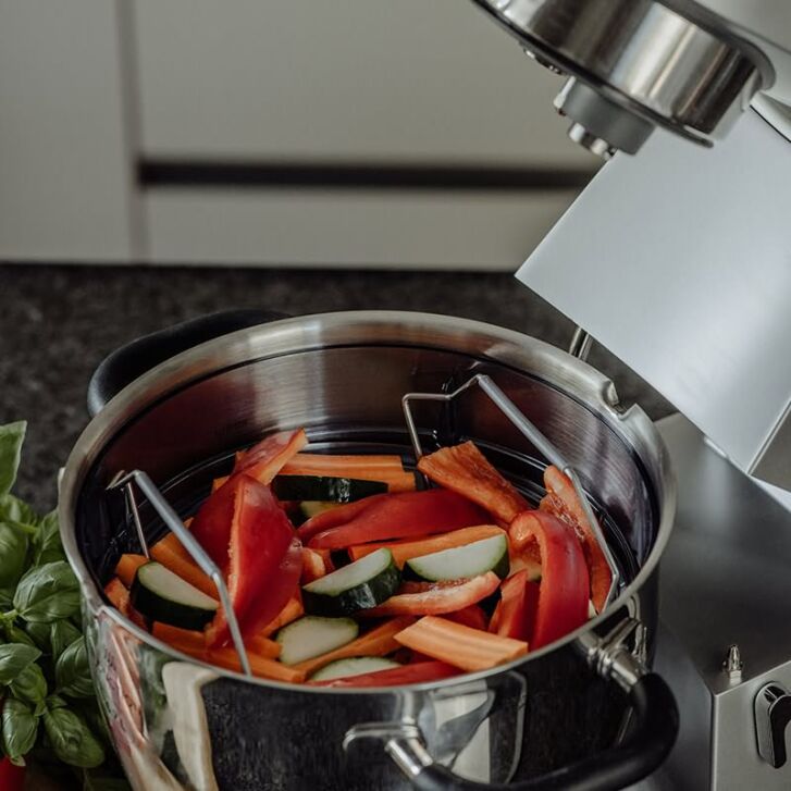 Kenwood Cooking Chef Silber XL Connect - Spar-Set Trommelraffel