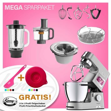 Kenwood Cooking Chef Silber XL Connect - Spar-Set...