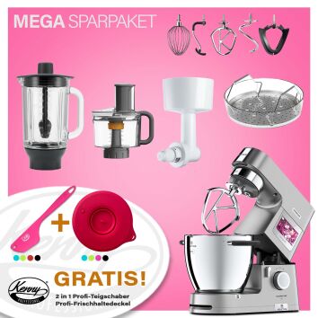 Kenwood Cooking Chef Silber XL Connect - Spar-Set...