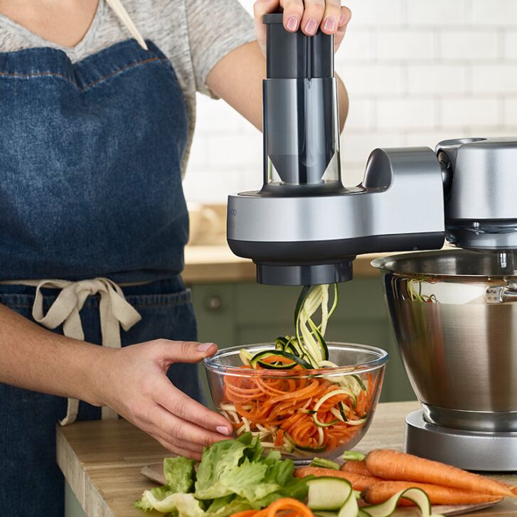Kenwood Cooking Chef Silber XL Connect - Spar-Set Spiralschneider